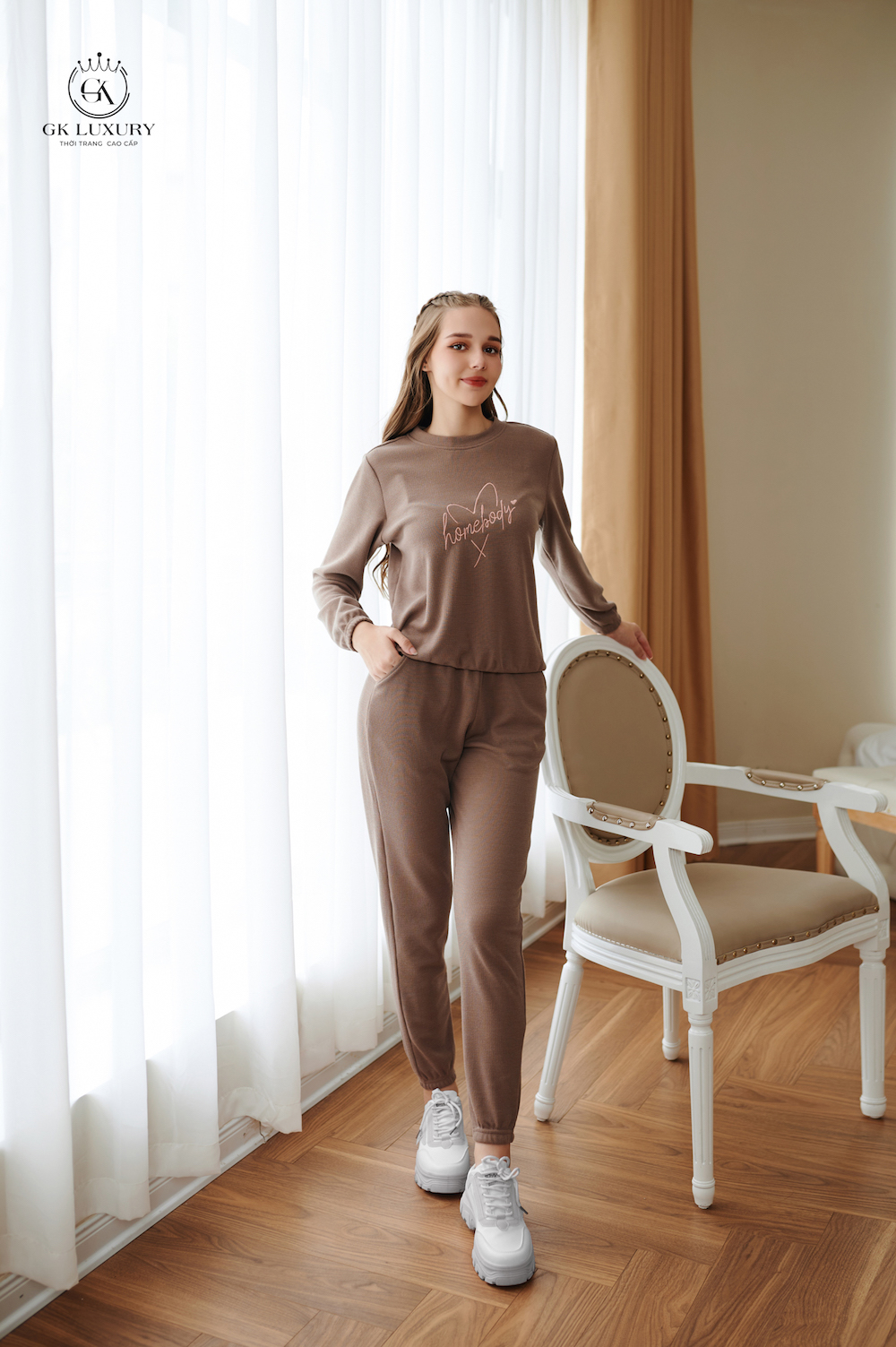 Bộ thun tổ ong dài tay GK66